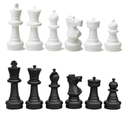 16" Giant Chess Set - Includes Pieces and Board