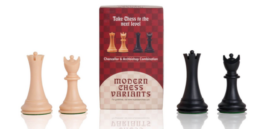 Chancellor and Archbishop - Musketeer Chess Variant Kit - 4 Set