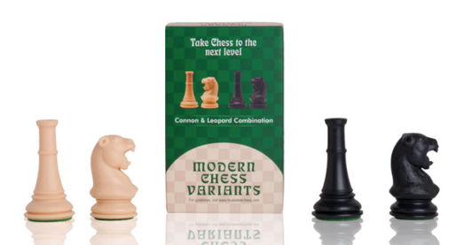 Leopard and Cannon - Musketeer Chess Variant Kit - 4 Set