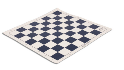 Premium Vinyl Tournament Chess Board with US Chess Federation Logo - 2.25" Squares