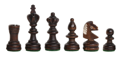 The Small Olympic Chess Set - Brown