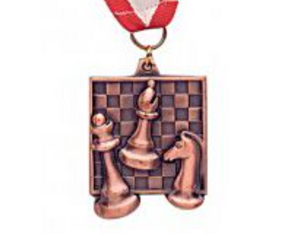 Square Chess Medals