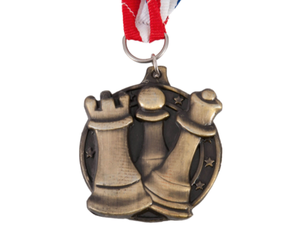Round Chess Medals