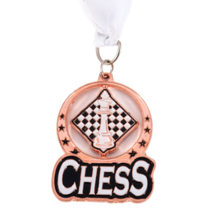 Spinning Chess Medals