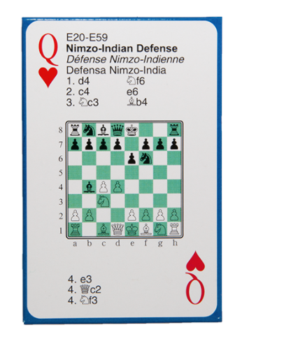 Chess Openings Playing Cards